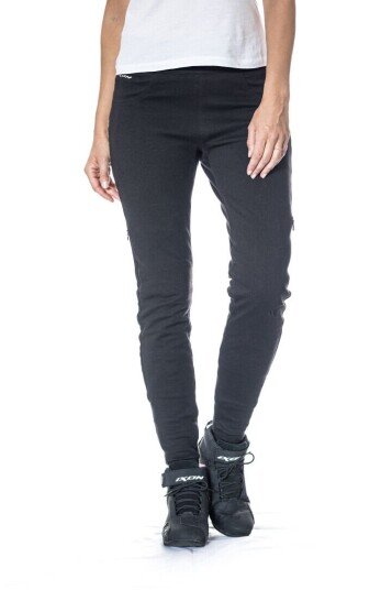 Ixon Emy Damer Motorsykkel Jeans 30 Svart