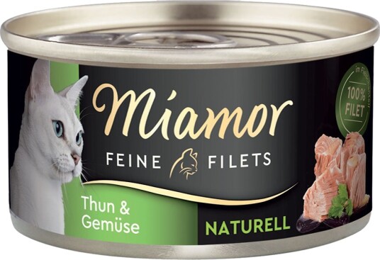 Miamor Våtfôr Fine Filéter Naturelle Tunfisk Og Grønnsaker 24 X 80 G Miamor Våtfôr Fine Filéter Naturelle Tunfisk Og Grønnsaker 24 X 80 G