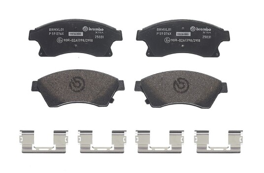 Bremseklosser BREMBO P 59 076X Bremseklosser BREMBO P 59 076X
