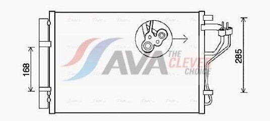 Kondensator AVA Clever Choice HYA5308D
