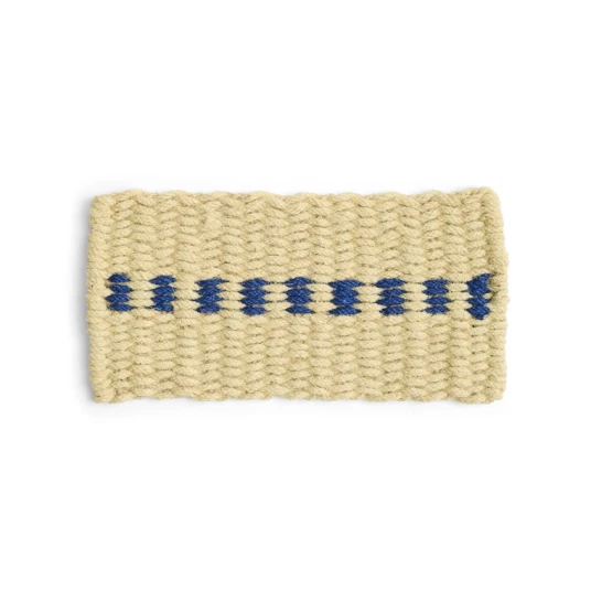 HAY Coco Dot dørmatte White blue