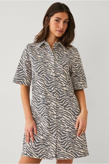 Vila Kjole viChia 2/4 Dress Grå