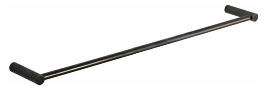 Pressalit håndklestang, enkel, 60x8,5 cm, sort krom Pressalit håndklestang, enkel, 60x8,5 cm, sort krom