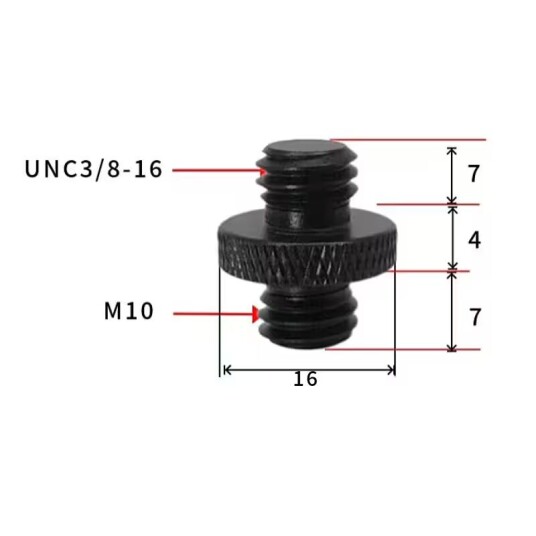 INF 5 stk 3/8" M10