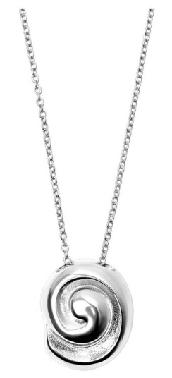 Muli Collection Swirl Necklace Silver