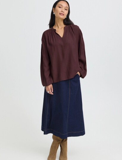 Fransa Frhelene Bl 1 Burgundy XXL