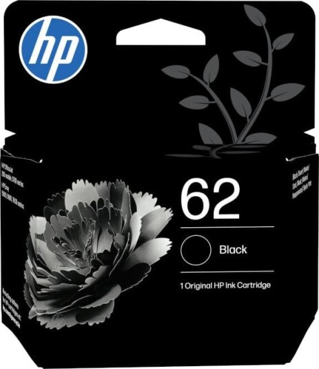 HP 62 blekkpatron (sort)