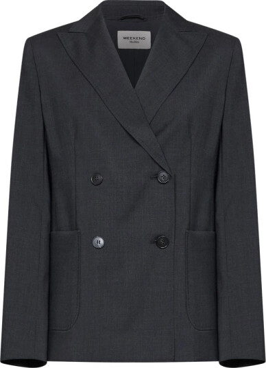 Weekend Max Mara Dame Jakker Grå 2XS,