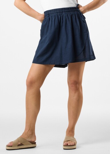 Seaside New Hampshire Linen Skort W Navy 34 Kjoler Og Skjørt