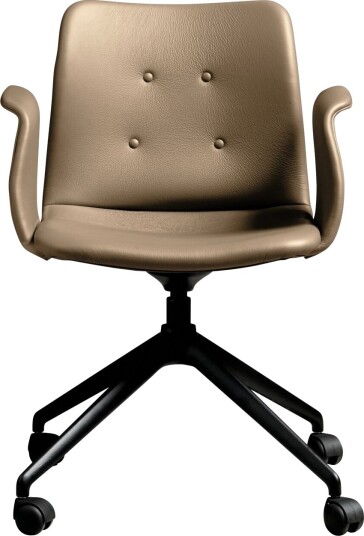 Sibast Furniture Bent Hansen Primum 4 stjerners Spisestol med Hjul Sort/ Zenso 3 228 Sibast Furniture Bent Hansen Primum 4 stjerners Spisestol med Hjul Sort/ Zenso 3 228