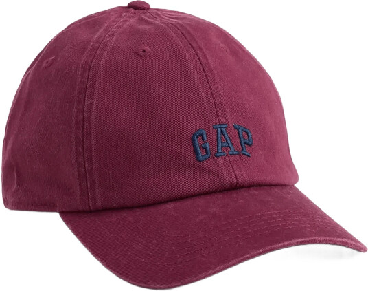 GAP Gap Logo Baseball Hat From The Gap Collection Burgundy ONE SIZE GAP Gap Logo Baseball Hat From The Gap Collection Burgundy ONE SIZE