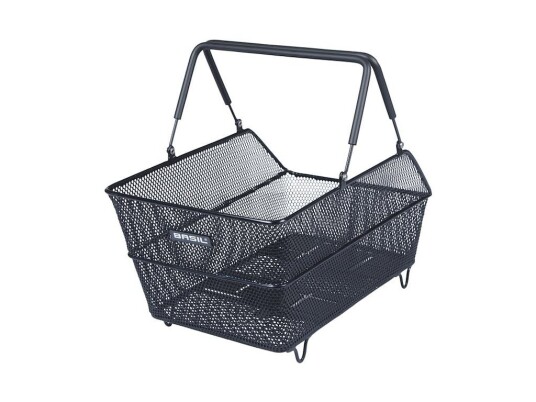 Basil Cento multisystem sykkelkurv svart