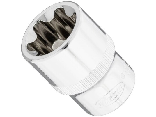 Vigor Vigor V7920-Ep24 E+ Profil Topnøgleindsats 1 Stk. Firkant, 1/2 (12,5 Mm)