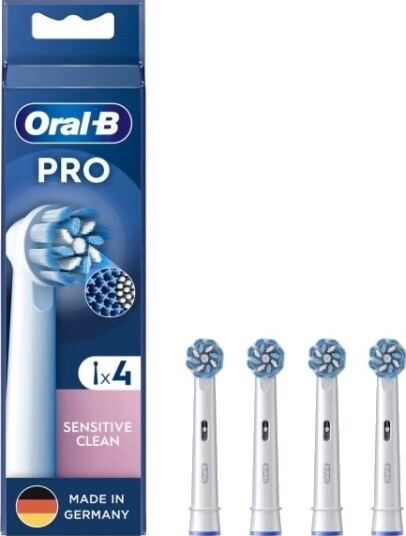 Oral-B Sensitive Clean 4 Stykker Hvit 3 MånedEr Ekstra Myk Oral-B Boks Oral-B Sensitive Clean 4 Stykker Hvit 3 MånedEr Ekstra Myk Oral-B Boks