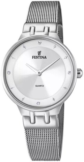 Festina Dameklokke F20597 1 Mademoiselle Sølvfarget/Stål Ø30.5 mm Festina Dameklokke F20597 1 Mademoiselle Sølvfarget/Stål Ø30.5 mm