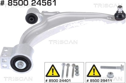 TRISCAN 8500 24561 Bærearm
