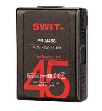 SWIT PB-M45S V-Lock Mini Batteri 14,4V med D-Tap og USB