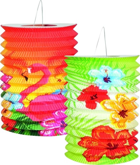 Boland Party Partners Lykter Hibiscus