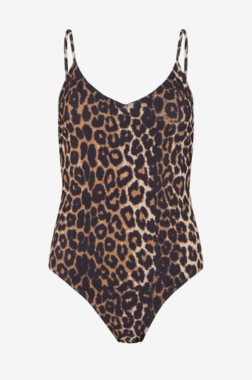 Becksöndergaard Badedrakt Leopa Bea Swimsuit Brun