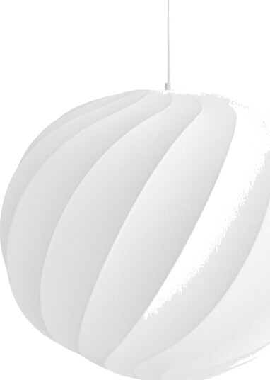 Earth Pendel 50 cm Hvit