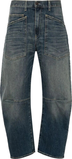 Nili Lotan Dame Jeans Blå W28, Nili Lotan Dame Jeans Blå W28,