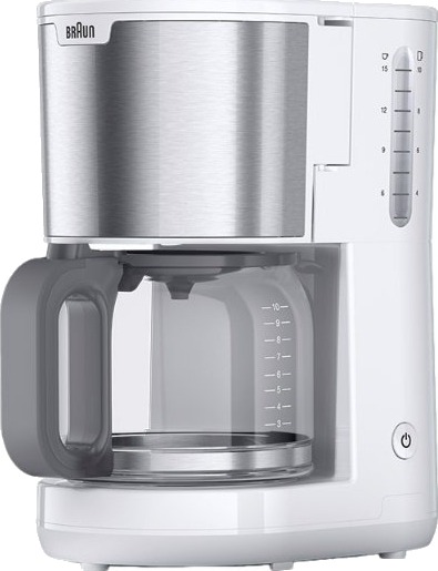 BRAUN KF1500WH KAFFETRAKTER HVIT 0X13211066