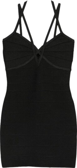 Herve Leger Dame Kjoler Svart S, Herve Leger Dame Kjoler Svart S,