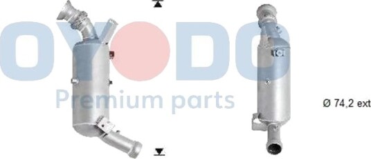 Partikkelfilter Oyodo 20N0106 OYO