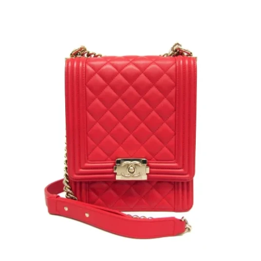 Chanel Vintage Dame Rød