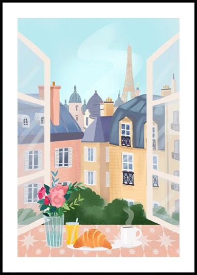 Paris Plakat Plakat / 100x150cm Paris Plakat Plakat / 100x150cm