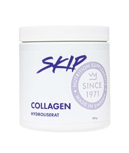 SKIP Collagen Proteinpulver for beinstruktur ledd og hud SKIP Collagen Proteinpulver for beinstruktur ledd og hud