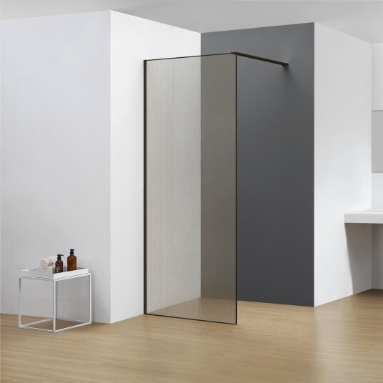 INNOVATION SILKE FAST DUSJVEGG 100X200 SORT, 8MM INNOVATION SILKE FAST DUSJVEGG 100X200 SORT, 8MM
