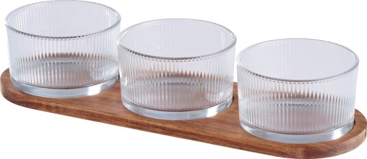 DAY TAPAS SETT M/3 SKÅLER KLAR GLASS DAY TAPAS SETT M/3 SKÅLER KLAR GLASS