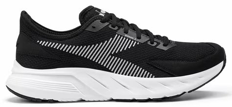 Diadora Løpesko Passo 3 V225 Black/Silver 40 1/2 Diadora Løpesko Passo 3 V225 Black/Silver 40 1/2