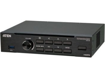 Aten Vp2120-At-G, Hdmi, Usb Type-A, Metall, Sort, 60 Hz, 15 M