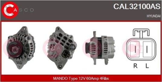 Dynamo CASCO CAL32100AS