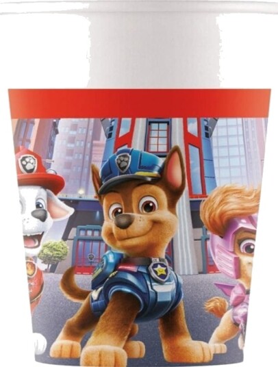 Psi Patrol Papirkopper 200 Ml 8 Stk