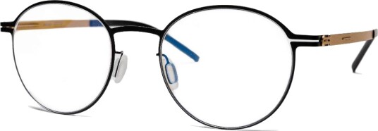 Briller   Tona M fra eo Selection   Gull   Titan   rund   Large