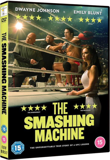 The Smashing Machine 2025 DVD