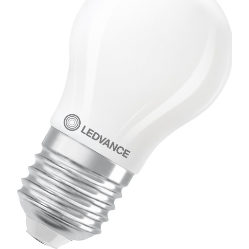 Ledvance E27 kronepære 2700K 3,4W white 45x80 mm