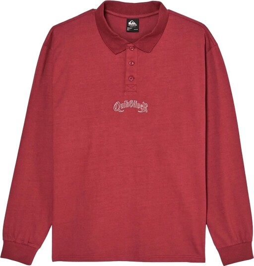 Quiksilver Belem Heavy Polo OXBLOOD RED XXL
