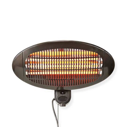 Terrassevarmer Med 3 Innstillinger For Veggoppheng 650-1300-2000 Watt