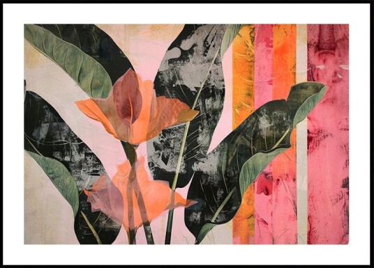 Tropical Elegance Plakat / 40x50cm