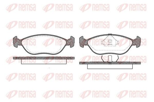Bremseklosser REMSA 0444.00 Bremseklosser REMSA 0444.00