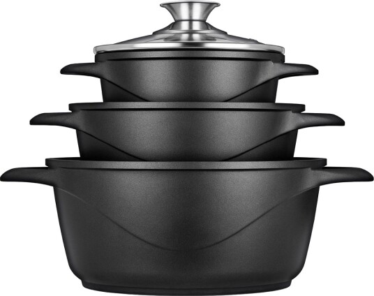Smile MGK 18 Grytesett   Aluminium 24cm   9 deler