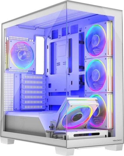 Modecom Stellar ARGB ATX 5 vifter Hvit