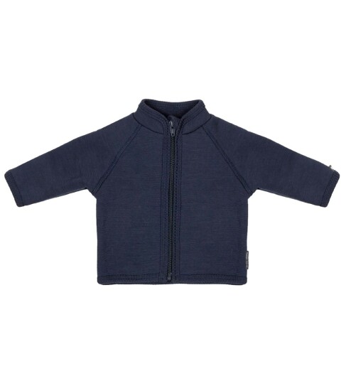 Smallstuff Ull Cardigan med Glidelås Navy 92-98 Smallstuff Ull Cardigan med Glidelås Navy 92-98