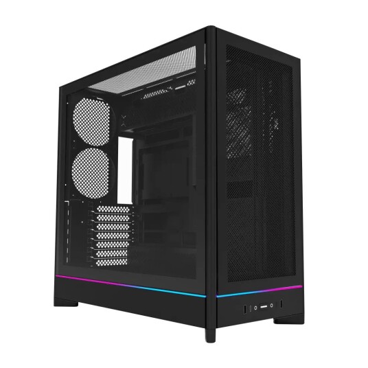 Montech HS01 Mesh Miditower Kabinett Svart Montech HS01 Mesh Miditower Kabinett Svart