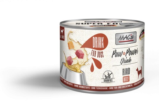 Mac"S Paw Power Drink Storfe Våtfôr Til Hund 200G