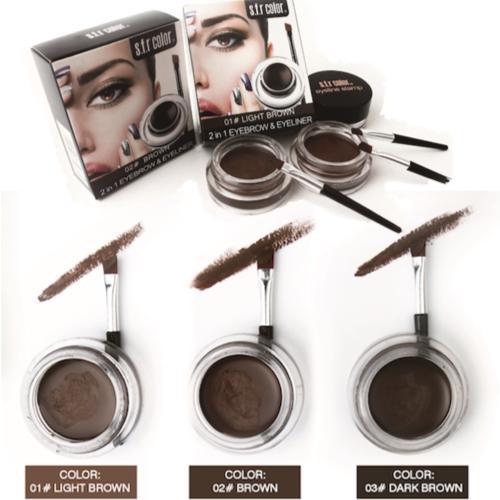 Øyenbrynsgelé  Øyenbrynspomade 2in1 Eyeliner